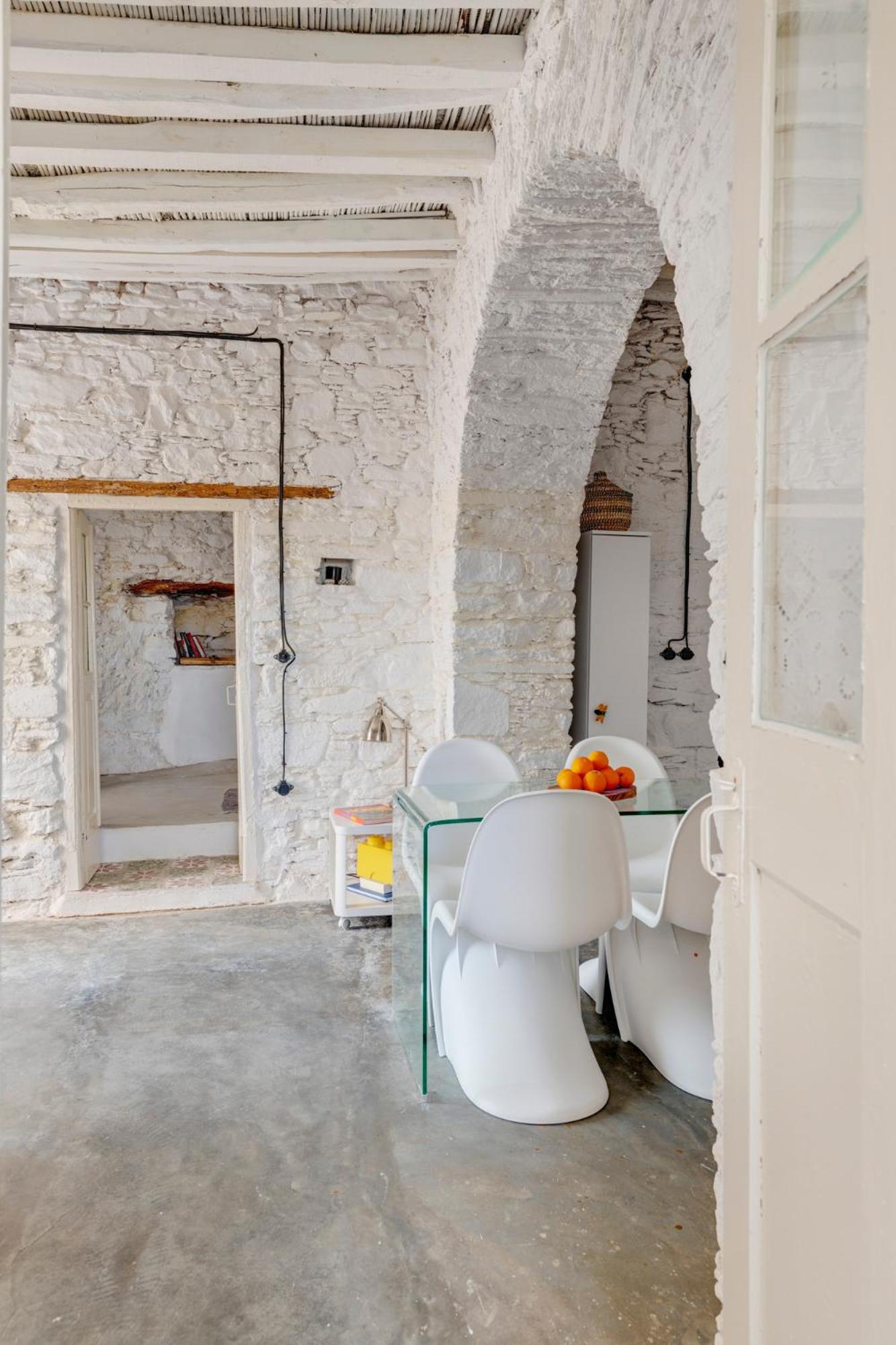Syros Art House Villa Ano Syros Bagian luar foto