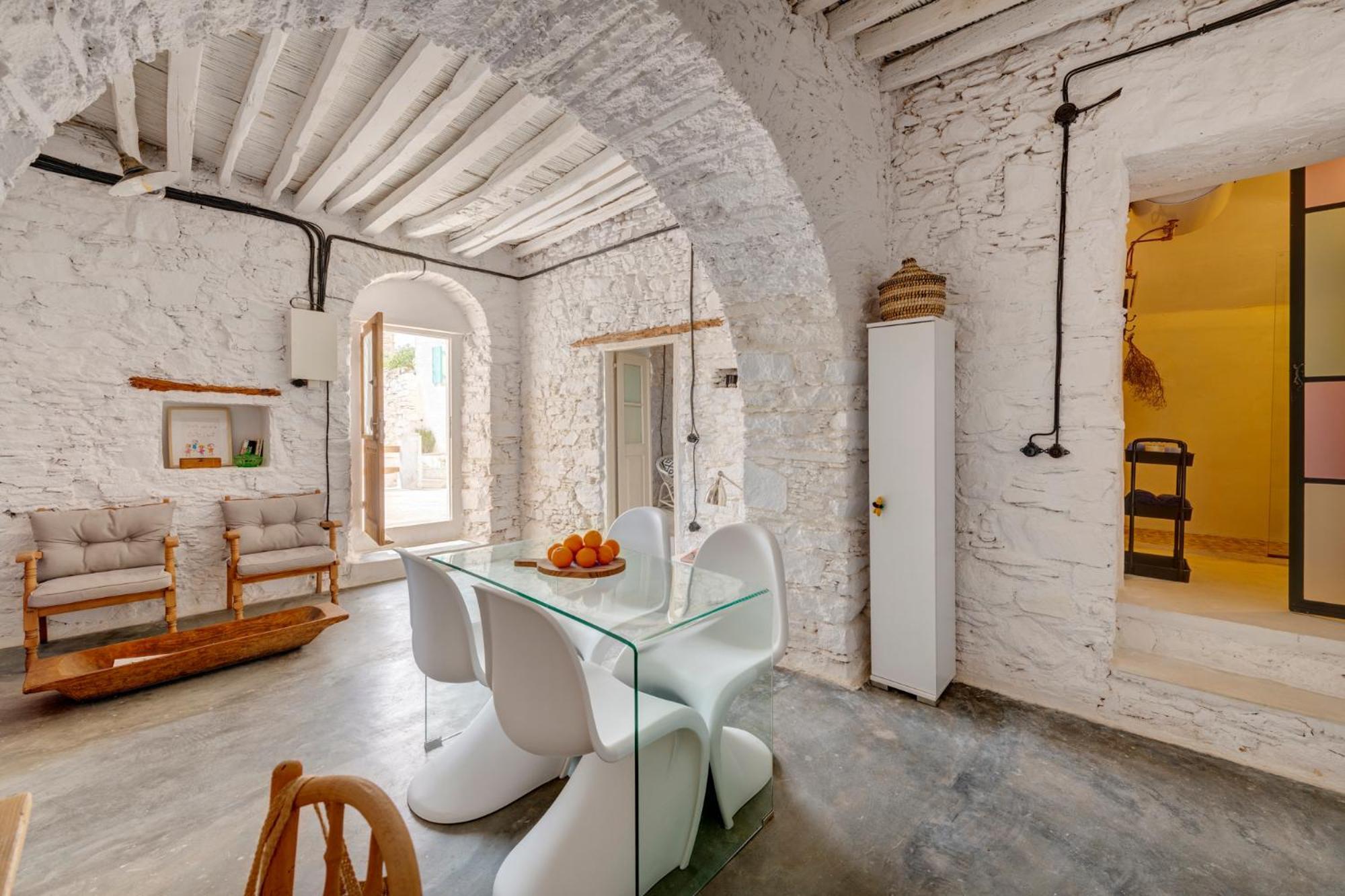 Syros Art House Villa Ano Syros Bagian luar foto